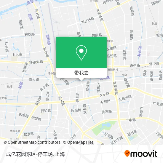 成亿花园东区-停车场地图