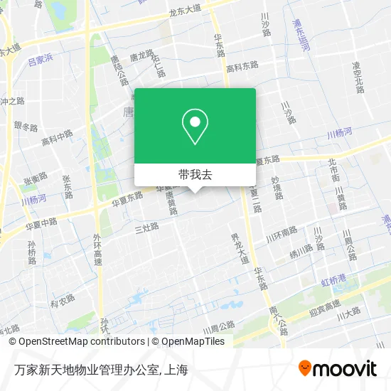 万家新天地物业管理办公室地图