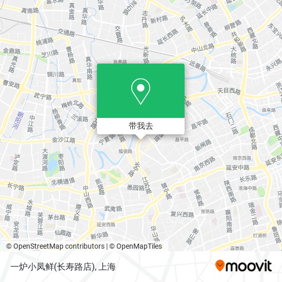 一炉小凤鲜(长寿路店)地图