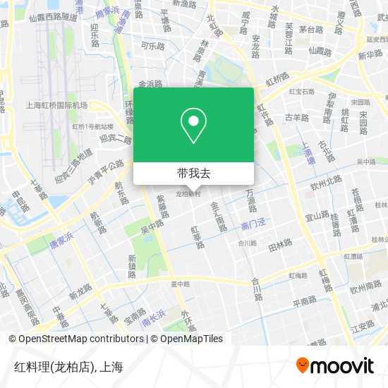 红料理(龙柏店)地图