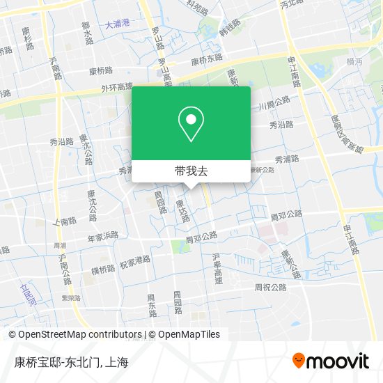 康桥宝邸-东北门地图