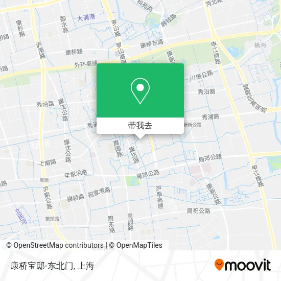 康桥宝邸-东北门地图