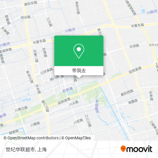 世纪华联超市地图