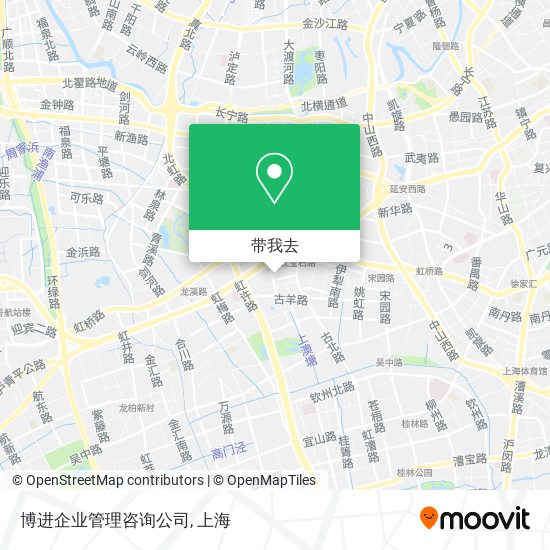博进企业管理咨询公司地图