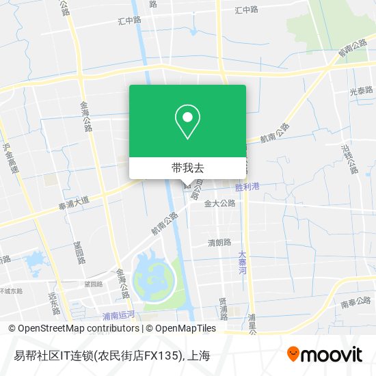 易帮社区IT连锁(农民街店FX135)地图