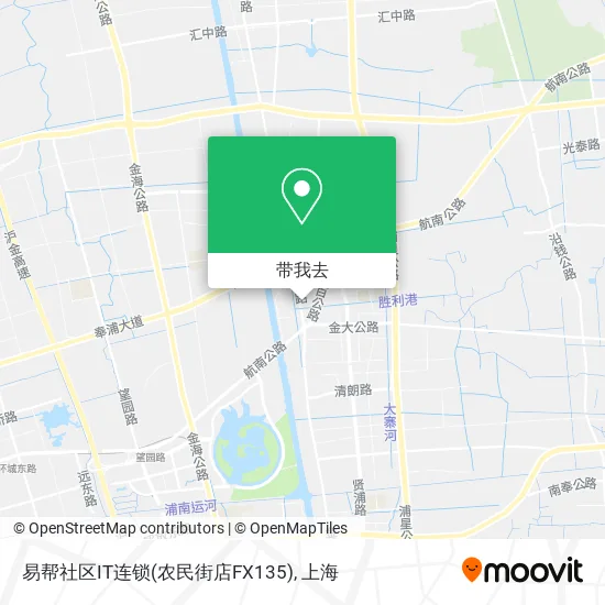 易帮社区IT连锁(农民街店FX135)地图