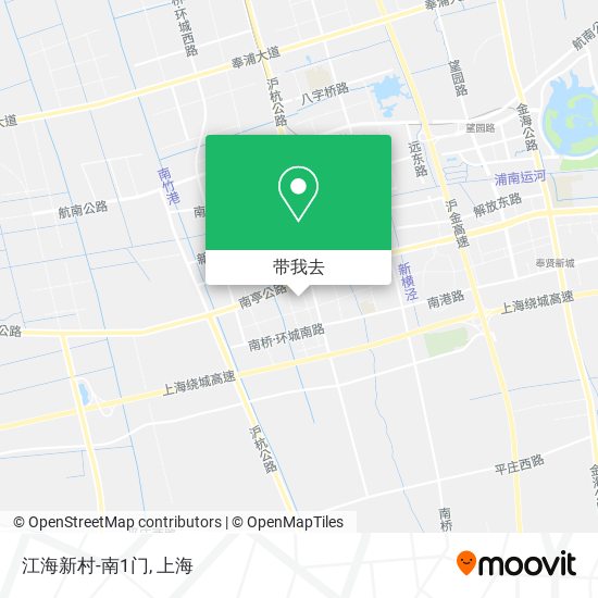 江海新村-南1门地图