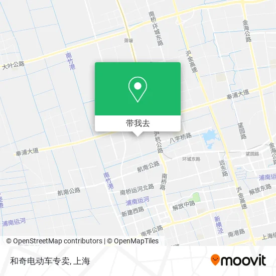 和奇电动车专卖地图