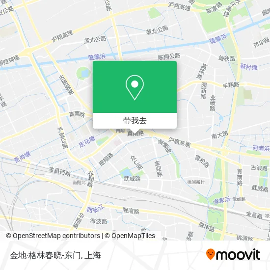 金地·格林春晓-东门地图