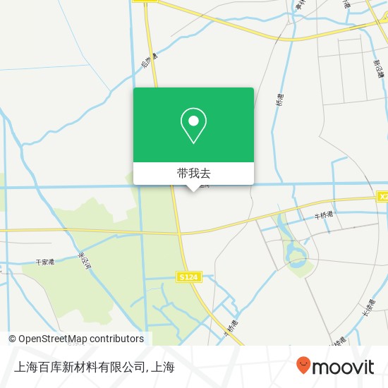 上海百库新材料有限公司地图