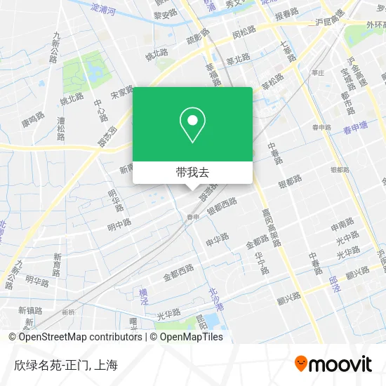 欣绿名苑-正门地图
