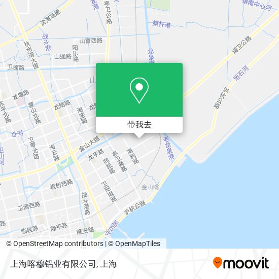 上海喀穆铝业有限公司地图