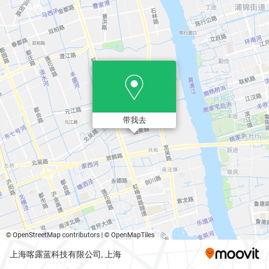 上海喀露蓝科技有限公司地图