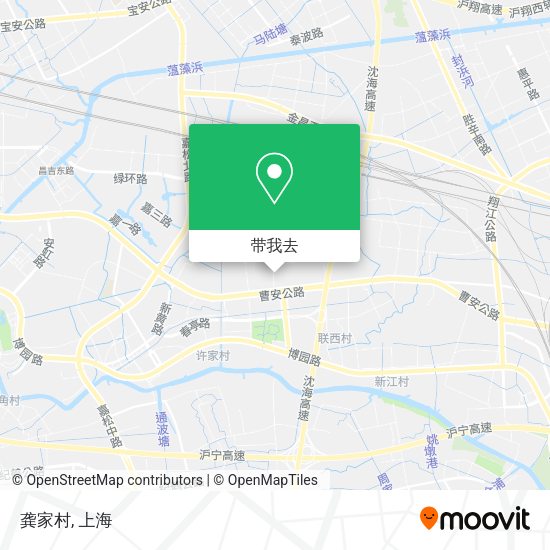 龚家村地图