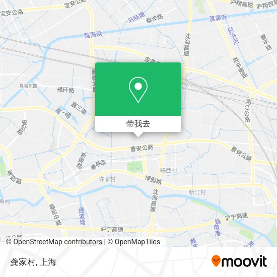 龚家村地图