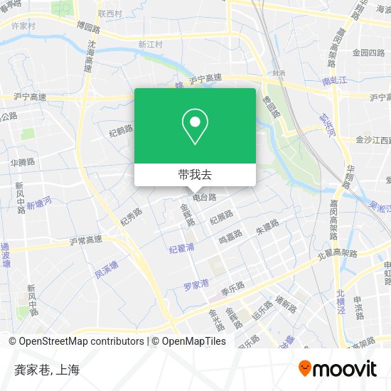 龚家巷地图