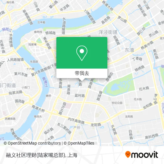 融义社区理财(陆家嘴总部)地图