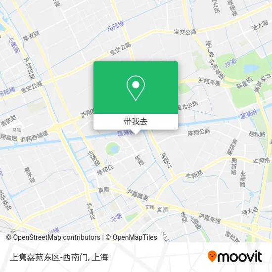 上隽嘉苑东区-西南门地图