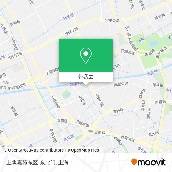 上隽嘉苑东区-东北门地图