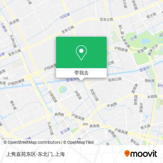 上隽嘉苑东区-东北门地图