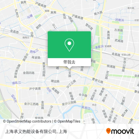 上海承义热能设备有限公司地图