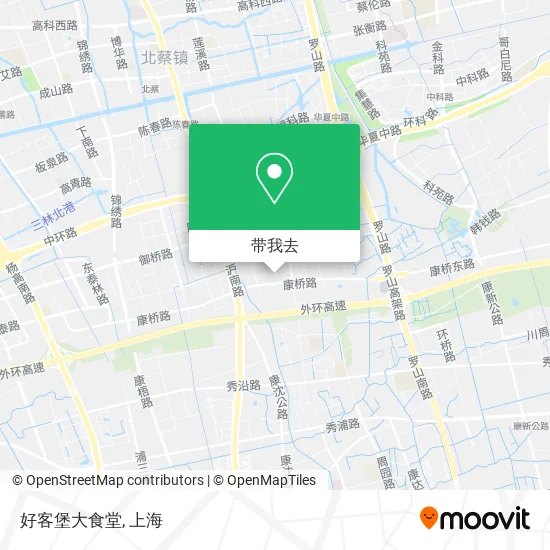 好客堡大食堂地图