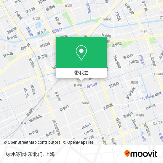 绿水家园-东北门地图