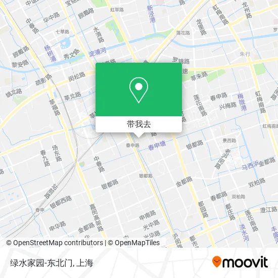 绿水家园-东北门地图