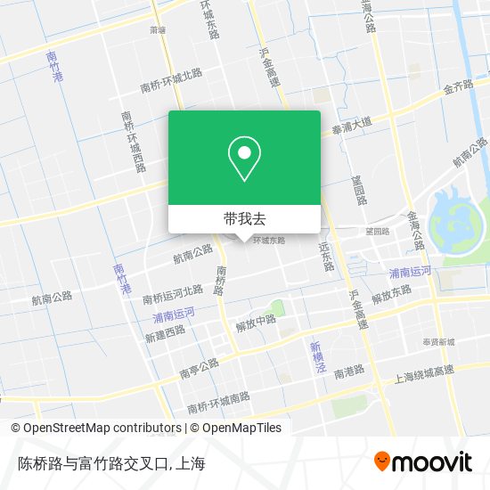 陈桥路与富竹路交叉口地图