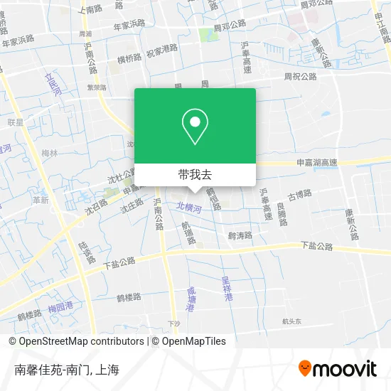 南馨佳苑-南门地图