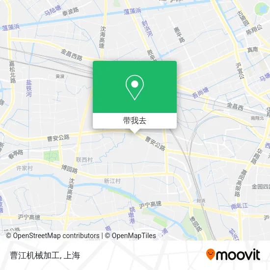 曹江机械加工地图
