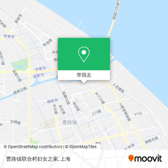 曹路镇联合村妇女之家地图