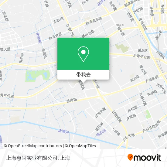 上海惠尚实业有限公司地图