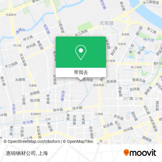 惠锦钢材公司地图