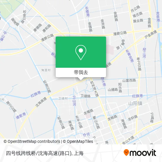 四号线跨线桥/沈海高速(路口)地图