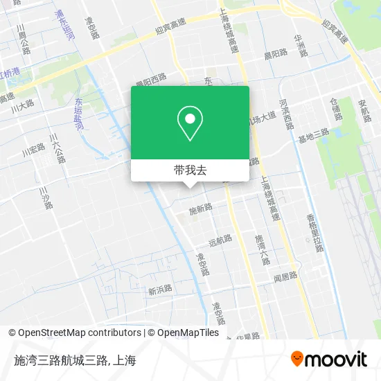 施湾三路航城三路地图