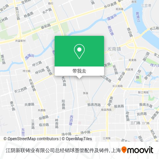江阴新联铸业有限公司总经销球墨管配件及铸件地图