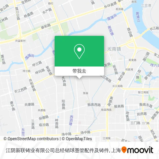 江阴新联铸业有限公司总经销球墨管配件及铸件地图
