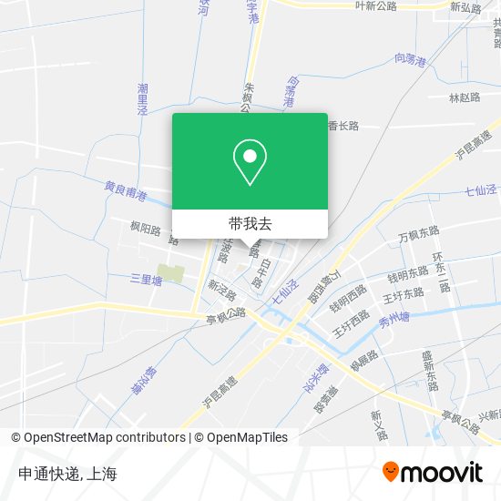 申通快递地图