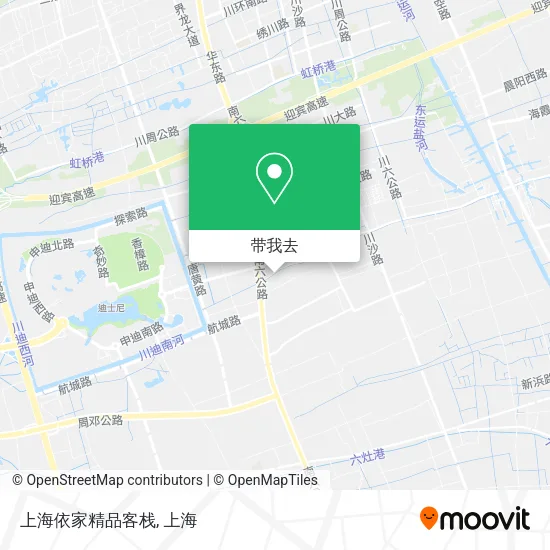上海依家精品客栈地图