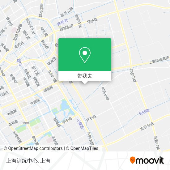 上海训练中心地图