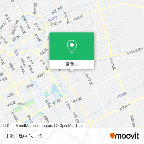 上海训练中心地图
