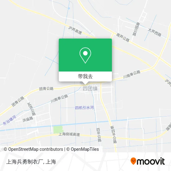 上海兵勇制衣厂地图