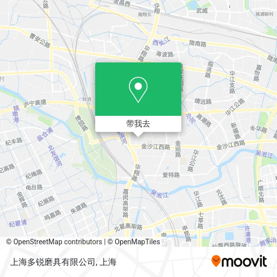 上海多锐磨具有限公司地图