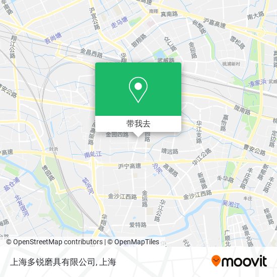 上海多锐磨具有限公司地图