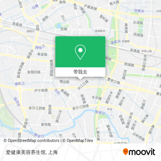 爱健康美容养生馆地图