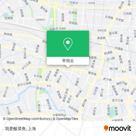 我爱酸菜鱼地图