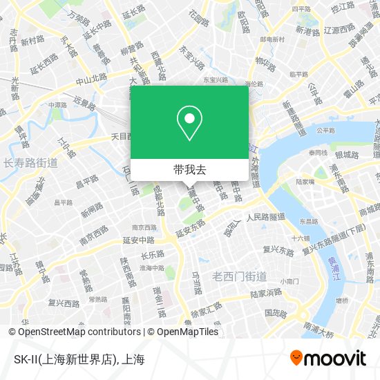 SK-II(上海新世界店)地图