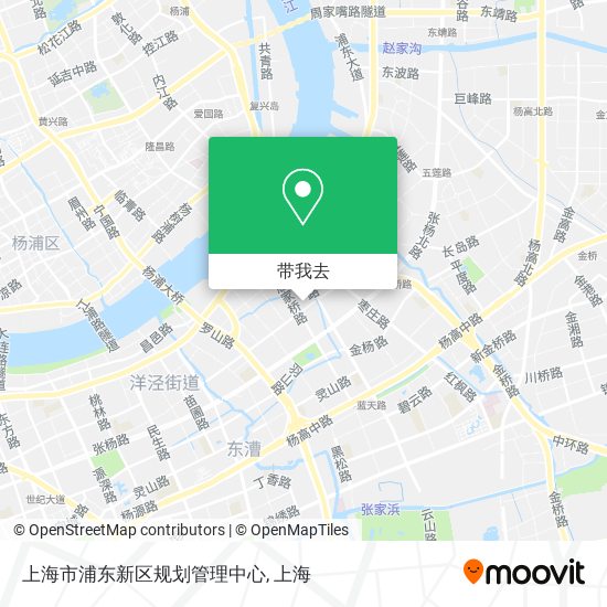 上海市浦东新区规划管理中心地图