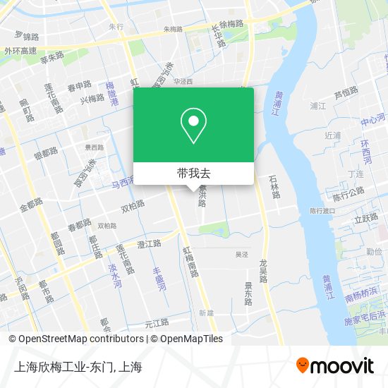 上海欣梅工业-东门地图